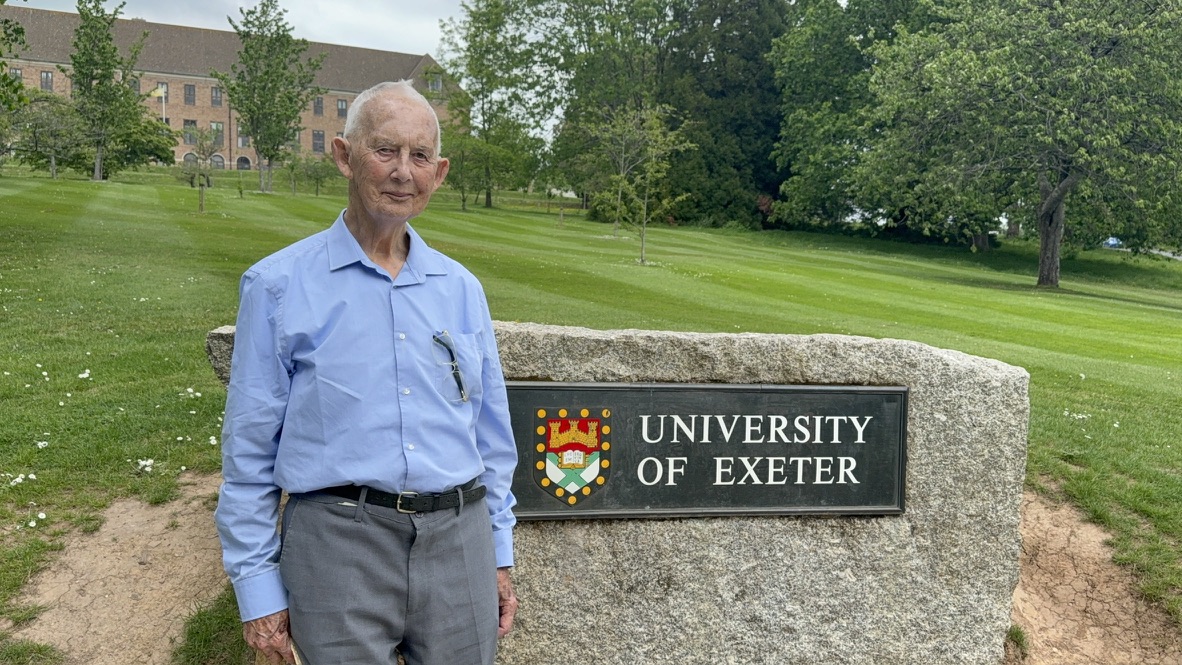 Donald Bligh at the University of Exeter